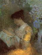 Odilon Redon Madame Arthur Fontaine Spain oil painting artist